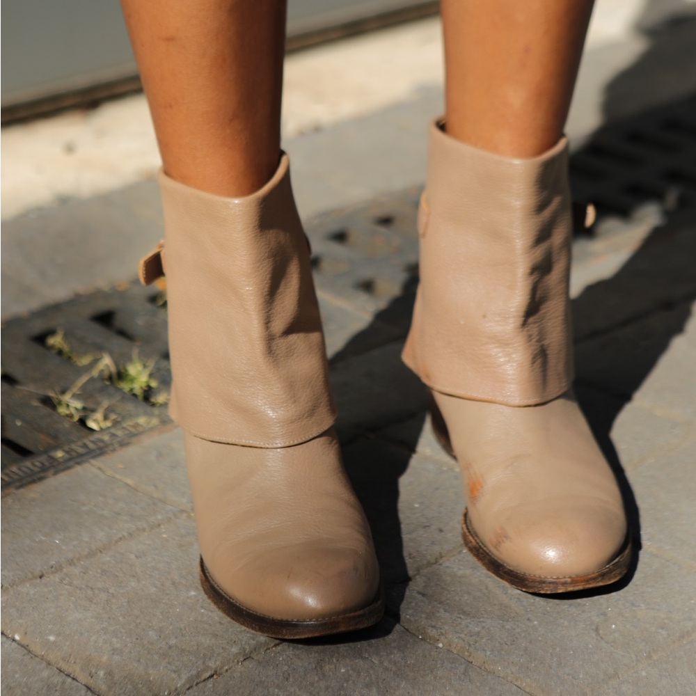 Marni Taupe Ankle Boots